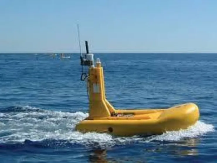 Towed survey buoy